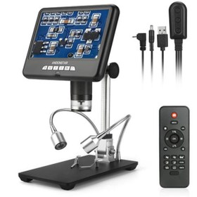 Resim Andonstar Ad207 3d Dijital Mikroskop Telefon / Pcb / Smd Lehimleme Onarım Görüntü Döndürme Fonksiyonu 