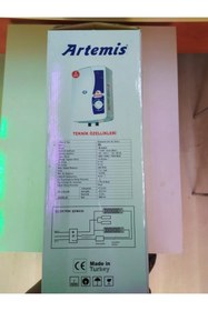 Resim ARTEMİS Elektrikli Su Isıtıcı Şofben 