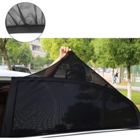 Resim Ankaflex Araba Yan Cam Perdesi Güneş Önleyici Araç Içi Güneşliği Için Sinekliği Koruyucu Örtü 