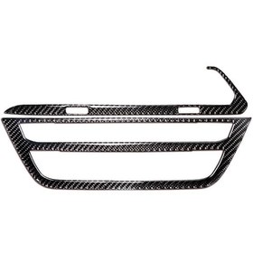 Resim 2 İn 1 Araba Karbon Fiber Klima Cd Kontrol Paneli Bmw G01 X3 2018-2020 / G02 X4 2019-2020 İçin M Performans Dekoratif Etiket, Sol Sürücü 1 Adet 