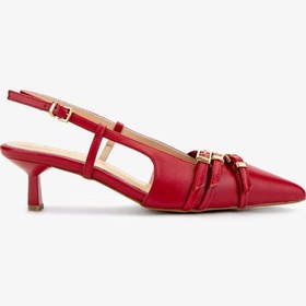 Resim Valmenti Kadın Kırmızı Topuklu Ayakkabı 1073 051 Bn Ayk Y25 Kırmızı Dr Kırmızı 