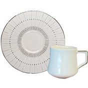 Resim Evaliza Direction Lines 6 Kişilik Çay Fincan Takımı 180 ml 
