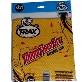 Resim TRAX Oto Araba Mikro Fiber Cam Ve Temizlik Bezi 40 X 40 Cm 