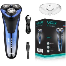 Resim Vgr Islak Ve Kuru Şarjlı Tıraş Makinesi V-306 3D Başlık 