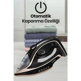 Resim Goldmaster Grandjett 3200W Oto. Kapanma 210 gr Etkili Şok Buharlı Ütü 