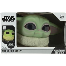 Resim Empressco Yeşil Mandalorian Çocuk Masa Lambası, Şık ve Kullanışlı Dekorasyon Işığı 