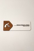 Resim Kuzeylina Bebek Bakım Odası Kapı Tabelası – 19x7 cm Çift Katmanlı 