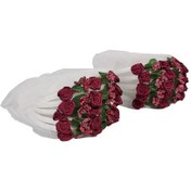 Resim Kına Atölyesi Kına Nedime Tacı Çiçekli 10 Adet 