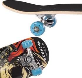 Resim Transparan Silikon Teker Üstü Zımparalı Kaykay - GTX 6249 