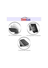 Resim Honda City İle Uyumlu Araca Özel Kol Dayama Sürgülü Kolçak Lüks Siyah 