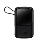 Resim Baseus Super Şarj Gösterge Lightning Kablolu 20W 10.000 Mah Powerbank Apple iPhone 14 14 Pro Max Powerbank 