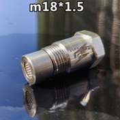 Resim Modeli M18 * 1.5 spiral şerit filtre uzatma adaptörü paslanmaz çelik 