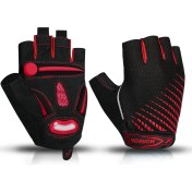 Resim Liangduo Shop Kırmızı Stil L Boyutu Moreok Bisiklet Eldiveni Yarım Parmak 5mm Jel Bisiklet Eldiveni Nemli Yerleşimler Bisiklet Eldiveni (Yurt Dışından) 
