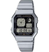 Resim Casio A130we-1adf Erkek Kol Saati Metalik Gri 