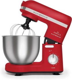 Resim hepsiibirarada Mastermaid Chef Stand Mikser Red 1500W 5 Lt 