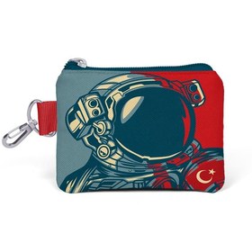 Resim Coral High Kids Robot Desenli Bozuk Para Çantası 21704 