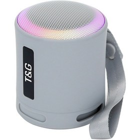 Resim T&G TG373 Taşınabilir USB-SD-FM-Bluetooth Destekli RGB Işıklı Wireless Ses Bombası Hoparlör 