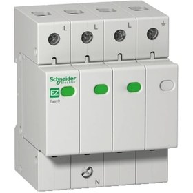 Resim Schneider 4 Kutup 40A 30MA AA Tipi 400V EZ9R054 Easy9 Kaçak Akım Rölesi 