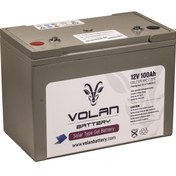 Resim Volan Battery 12 Volt 100 Ah (Amper) Jel Akü 