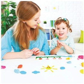 Resim Doğum Günü Oyun Hamur Seti 150 Gr. - Oyun Hamuru Seti - Hamur Setleri - Hamur Kalıpları Renkli 