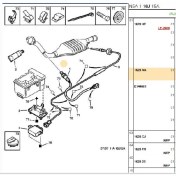 Resim Bosch Oksijen Sensörü 106 206 306 Xsara Saxo (0258986506-1628.AA) 