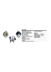 Resim Dodo Alternatör 12v 75a Fıat Dkş Traktör 394551 Doğan-şahin-stey 