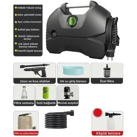 Resim En Yeni Ve En Güçlü 140bar Uyumlu Oto Araba Bahçe Havuz Klima Hal 