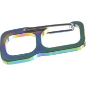 Resim 420 Paslanmaz Çelik Karabiner Bahar Snap Hook Kamp Yürüyüşü Için Anahtarlık 