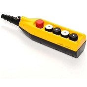 Resim Emas PV5E30B22 PV Serisi 5li Tek Hızlı 1NC Acil Stoplu Vinç Kumanda Kutusu 