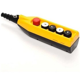 Resim Emas PV5E30B22 PV Serisi 5li Tek Hızlı 1NC Acil Stoplu Vinç Kumanda Kutusu 