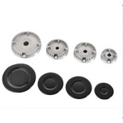 Resim Ankastre Set Üstü Emaye Ocak Bek Ve Bek Kapak Takımı - 434959583 