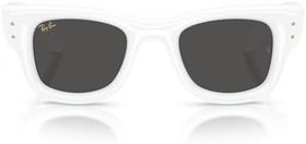 Resim Ray-Ban Rb4940 Wayfarer Puffer Blacked Out Koleksiyonu A $ ap Rocky Square Güneş Gözlüğü 