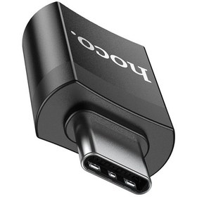 Resim Hoco. Ua17 Tak Çalıştır Type-c To Usb 3.0 Dönüştürücü - Siyah 