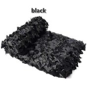 Resim Plaj Gölgesi İçin Güçlendirilmiş Kamuflaj Filesi 3x5m 3x8m 3x10m 4x5m 3x4m Siyah Diğer 