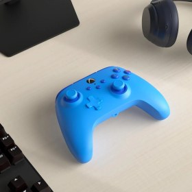 Resim Xbox Series X|s ve Windows 10/11 Için Kablolu Powera Controller - Mavi, Gamepad, Kablolu Video Oyun 