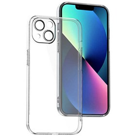 Resim Apple iPhone 13 Kılıf Lens Kapalı Fizy Silikon Lux Koruma 