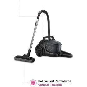 Resim Altus Hepa 12 Filtre 890 W Emiş Güç Toz Torbasız Süpürge 