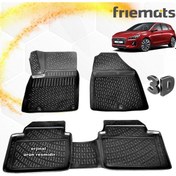 Resim Hyundai I30 3D Paspas Havuzlu Siyah 2018 Sonrası 4 Prç N11.15389 