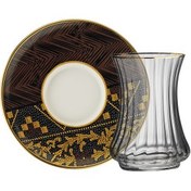 Resim Sandro Moreno 1453 Kariye Optik 12 Parça 6 Kişilik Çay Seti 110 ml 