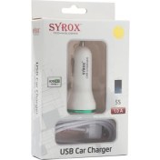 Resim Syrox Apple iPhone Uyumlu 5 Araç Şarj Aleti 