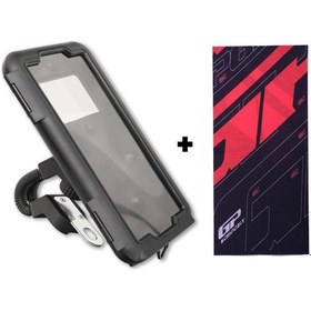 Resim Gp Kompozit Ttr03 Universal Su Geçirmez Plastik Telefon Tutucu Siyah 1 Adet Renkli Boyunluk Buff 