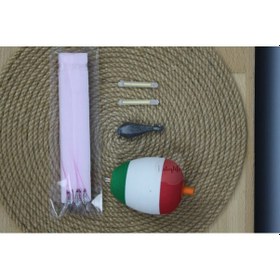 Resim El Yapımı Istavrit Gece Ve Gündüz Çapari Seti - Gümüş ( 2'li Set ) 