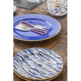 Resim Güral Porselen 7 Parça Pasta Seti El Dekoru 