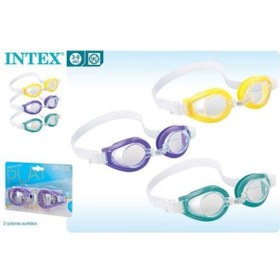 Resim Yüzücü Gözlüğü 3 Renk 3-8 Yaş Çok Renkli 