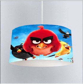 Resim EVSEHOMES Angry Bırds Çocuk Avizesi 