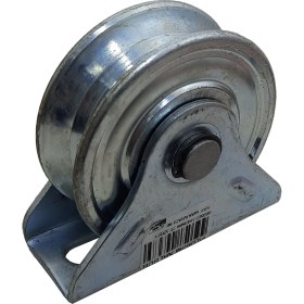 Resim Yıldırım Nalbur 2 Adet Ray Makarası 50 Lik Çelik Makara Sürgü Makarası Demir Kapı Tekeri Iplik Makarası 