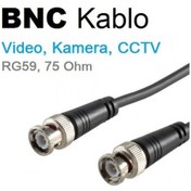 Resim Irenis BNC Kablo 75 Ohm RG59 Video, Kamera, CCTV, 15 M 