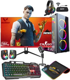 Resim Sirius X17 i5 3470 24" 8 GB RAM 256 GB SSD 3 TB HDD GTX1050 Ti 144 Hz FreeDOS Masaüstü Oyun Bilgisayarı 