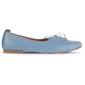 Resim Bueno Shoes Mavi Açık Deri Kadın Loafer 01wr3114 