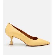 Resim Hotiç 01AYH304150A520 Deri Sarı Kadın Stiletto 